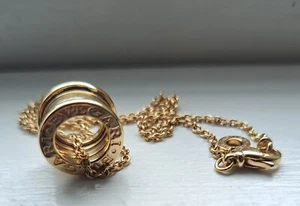 Bvlgari B. zero1 18K Yellow Gold 16" Necklace Pre-owned in Excellent Condition - Picture 1 of 24