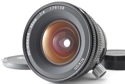 【MINT】Nikon PC Nikkor 28mm f/4 Shift MF Lens for F Mount w/FR Cap From Japan - Image 1 of 4