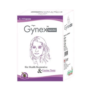 Beste natürliche Behandlungen für Menstruationsprobleme bei Frauen 50 Gynäx-Kapseln - Bild 1 von 4