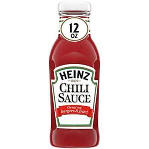Heinz Chili Sauce, 12 oz - Case of 12
