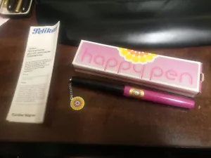 VINTAGE NEUWERTIGER PELIKAN P472 HAPPY PEN ROSA FÜLLFEDERHALTER. VERPACKT + PAPIERE + AUFKLEBER - Bild 1 von 8