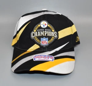 Pittsburgh Steelers Five-Time Super Bowl Champions YOUTH Strapback Cap Hat - NWT - Picture 1 of 5