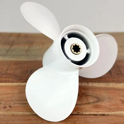 Yamaha Boot Propeller Aluminium 9.9-20PS Außenborder 9-1/4 x 11" 8 Zähne 3 Blatt - Bild 1 von 4