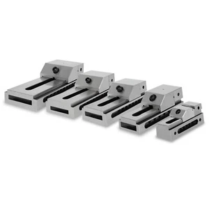 EBERTH Tornillo de banco de precisión, ancho de mordaza de 50 a 150 mm - Imagen 1 de 44