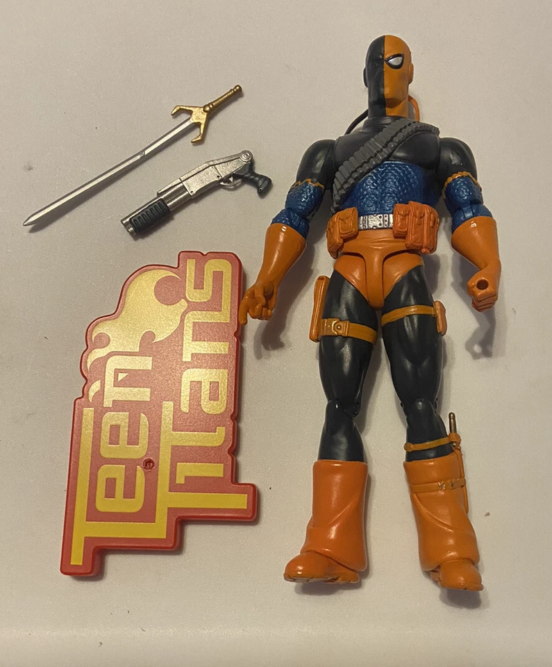 "Figura suelta completa de 6"" de Deathstroke Teen Titans contemporáneos de DC Direct" Foto 1 de 3