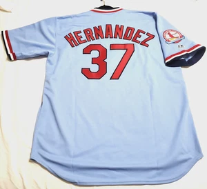 AUTHENTIC MAJESTIC 2XL KEITH HERNANDEZ ST LOUIS CARDINALS TBC 82 JERSEY 6240 USA - Picture 1 of 8