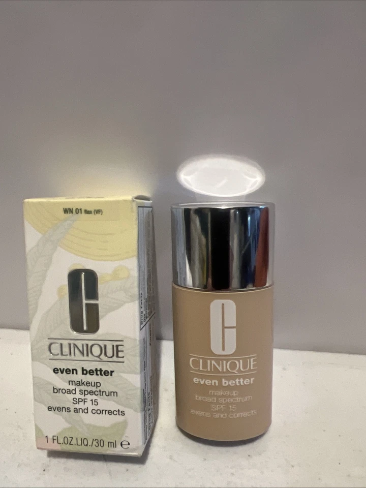 Base de maquiagem Clinique Even Better ~WN 01-Flax ~1oz/30ml *SEM SELO* - Imagem 1 de 1