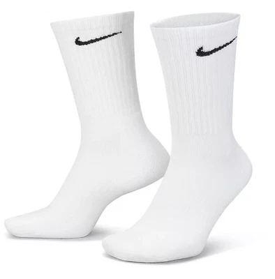 NIKE Dri-FIT Everyday 6-Pack Crew Socks Large (Men's 8-12) White - Image 1 of 4