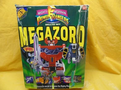 Vintage 1993 Bandai Power Rangers Deluxe Megazord Action Figure 100% Complete - Image 1 of 4