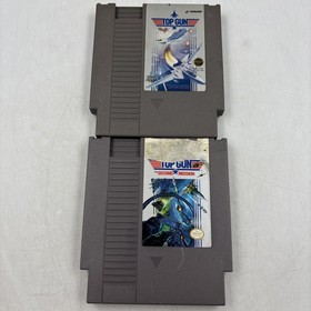 Top Gun & Top Gun The Second Mission NES (Nintendo Entertainment System) Pulito