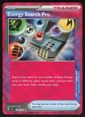 Energy Search Pro 176/191 ACE SPEC Pokemon TCG Surging Sparks NM - Image 1 of 2