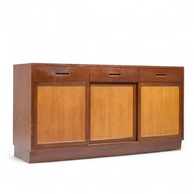 Edward Wormley para Dunbar Mid Century Caoba Credenza Foto 1 de 4