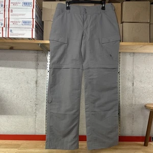 The North Face Damen wandelbare Wanderhose Shorts Gr. 8 Nylon grau Zip-Off - Bild 1 von 8