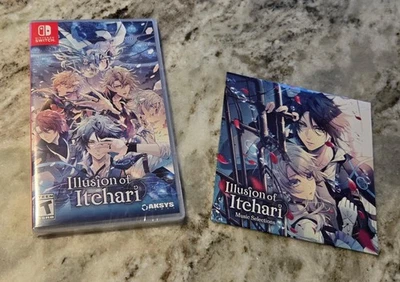 Illusion of Itehari (Nintendo Switch, 2025) AKSYS EDICIÓN LIMITADA BANDA SONORA Foto 1 de 2
