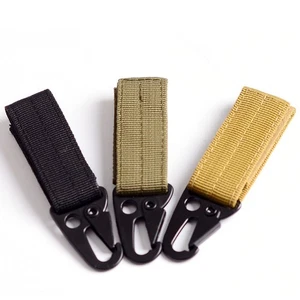  Strong Carabiner Clip Outdoor Tactical Hanging Buckle Fire Starter Keychain - Picture 1 of 10