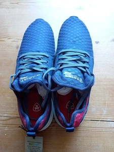 Ariat Fuse Ladies' Trainers. Blue/red. Size UK5/EU38. New No Box - Picture 1 of 13