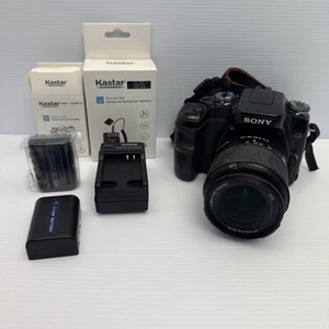 Sony Alpha a100 10.2MP Digital SLR Camera W/DT 18-70mm Lens, Tested - Works - Picture 1 of 16