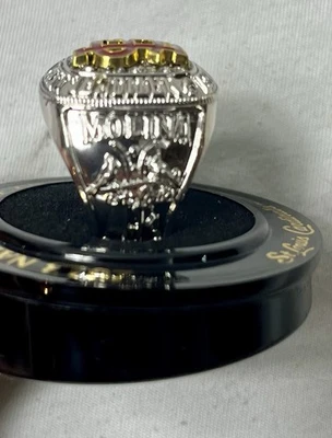 MOLINA 2013 ST LOUIS CARDINALS REPLICA Ring National League Championship EUC - Image 1 of 4