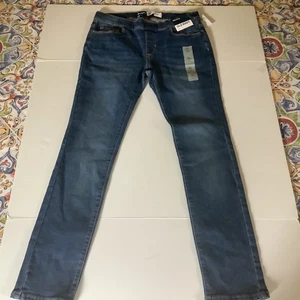Old Navy Boys Skinny Jeans XL 14-16 Blue Medium Wash Adjustable Waist NWT - Picture 1 of 7