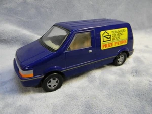 CASA DI COMPENSAZIONE EDITORE SCALA 1/24 1997 BLU "PATTUGLIA PREMIO" FURGONE COIN BANK - Foto 1 di 9