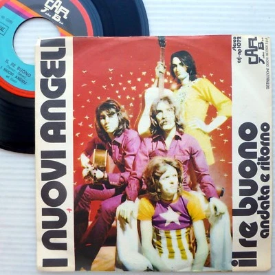 I NUOVI ANGELI Italy PS 45 IL RE BUONO vg++ b/w ANDATA E RITORNO mint minus c152 - Image 1 of 4