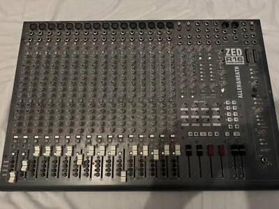Allen & Heath ZED-R16 Firewire DIGITAL ANALOG INTERFACE MIXING DESK - Image 1 of 4