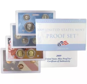 2009 Clad Proof Set U.S. Mint Original Government Packaging OGP COA - Picture 1 of 6