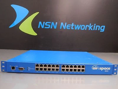 Cisco Airespace 4024 AS-4024 24-Port WLAN 10/100Mbps PoE DTA WPS Switch Rack Ear - Image 1 of 4