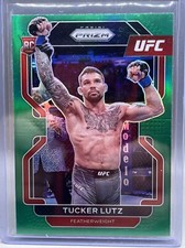 Tucker Lutz 2022 Panini Prizm Rookie Green Prizm Card #144 UFC MMA RC