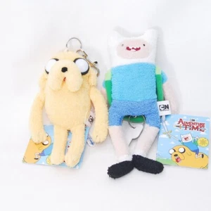 Finn & Jake Plush Reel Keychain Set Adventure Time Shinada Stuffed Doll Global - Picture 1 of 14