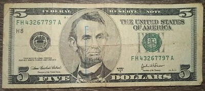 2003 $5 Series A - Image 1 of 2