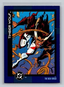 Timber Wolf #147 1993 SkyBox DC Cosmic Teams - Imagen 1 de 2