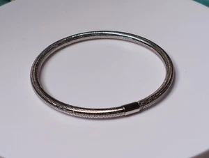18K WEISSGOLD Mesh dehnbarer Armreif Armbänder verpfandbar gestempelt 750 NEU  - Bild 1 von 10