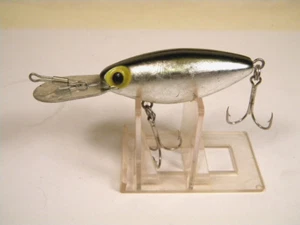 Señuelo de crankbait Storm Hot N Tot Thin Fin metálico negro 2 1/2" - Imagen 1 de 3