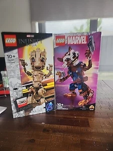 Lego Infinity Saga I Am Groot 76217 & Rocket & Baby Groot 76282 - Picture 1 of 10