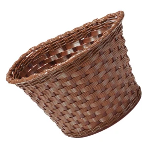 Front Bike Basket Kids Bike Basket Rustic Rattan Bike Basket - Picture 1 of 12