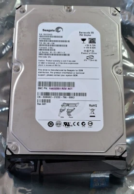 EMC (118032551) 750GB SATA Hard Drive 7.2K 3G LFF - Image 1 of 2
