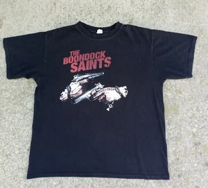 VINTAGE THE BOONDOCK SAINTS MOVIE PROMO T-Shirt Mens Size Large - Picture 1 of 12