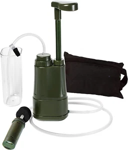 Hand Pump Camping Water Filtration System Survival - Water Purifier Survival - Picture 1 of 6