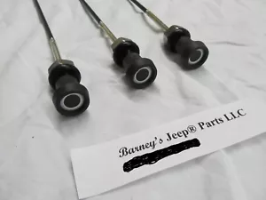 FITS 1976 - 1977 JEEP CJ HEATER CONTROL CABLE SET NOW AVAILABLE USA MADE! NICE! - Foto 1 di 9