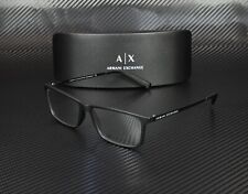 ARMANI EXCHANGE AX3027 8078 Black Rectangle 55 mm Men's Eyeglasses