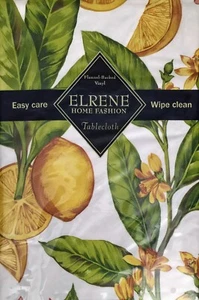 Vinyl tablecloth flannel backing assorted color & size Elrene USA seller New !! - Picture 1 of 2
