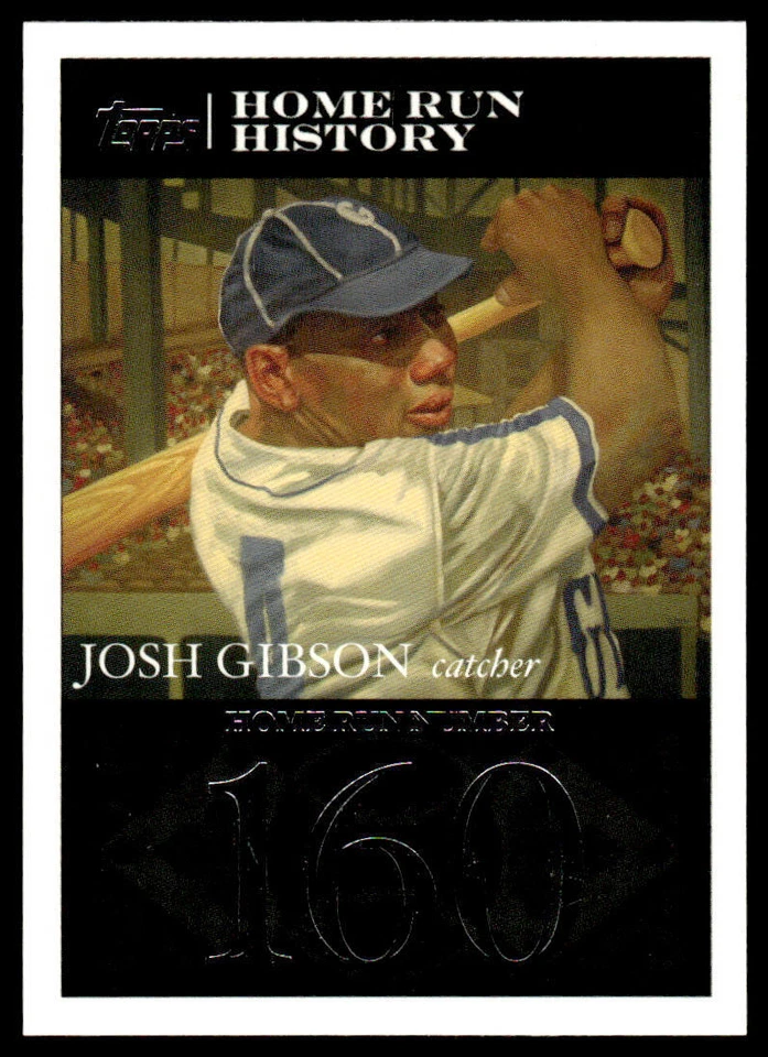 2007 Topps Josh Gibson Home Run History #JG23 Josh Gibson - Image 1 of 2