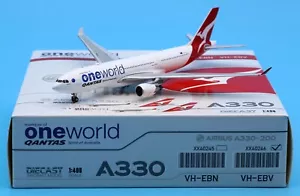 JC Wings 1:400 Qantas Airways Airbus A330-200 Diecast Aircraft Jet Model VH-EBV - Picture 1 of 13