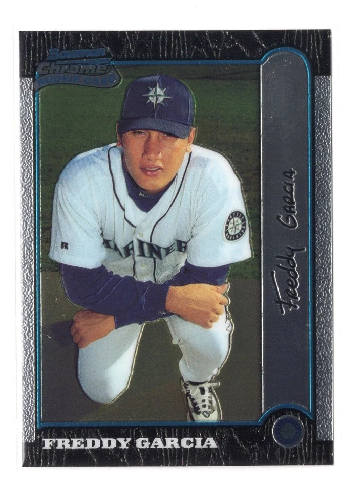 Baseball Card - 1999 Freddy Garcia 404 - Seattle Mariners Bowman Chrome MLB RC - Image 1 of 1