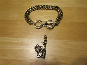 Heidi Daus Signed Bracelet With Crystals And Removable Charm - Picture 1 of 8