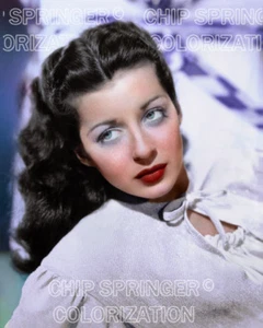 GAIL RUSSELL The Night Has 1000 Eyes #8 | Sexy 8x10 COLOR PHOTO BY CHIP SPRINGER - Picture 1 of 1