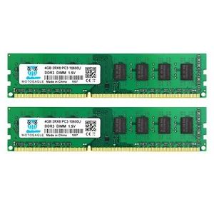 Motoeagle PC3 10600U DDR3-1333 UDIMM 8Go 2x4Go DDR3 1333MHz 4GB 2Rx8 PC3 1060... - Photo 1/7