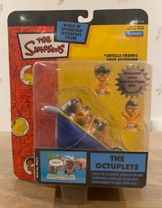 I Simpsons Figura Interattiva Serie 15 - Gli Octuplets - Playmates 2003 NUOVO - Foto 1 di 5
