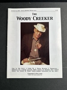 Woody Creeker Magazine Hunter Thompson Steadman Gonzo Birthday Double 2006 EUC - Picture 1 of 5